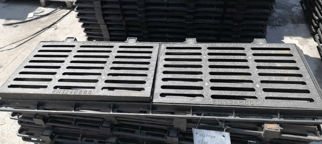 崆峒球墨铸铁连体双篦展示