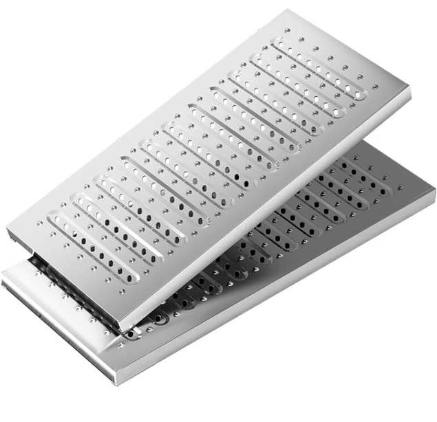 崆峒不锈钢沟盖板展示